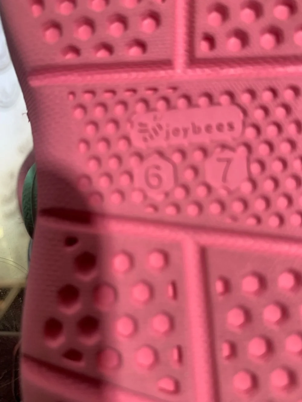 Kids Pink Clog Sandals with Mint Heel Strap
